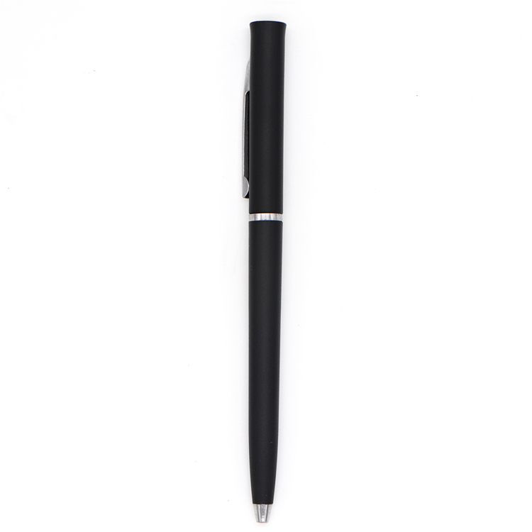 Rotating plastic thin rod hotel pen made in China